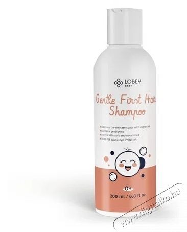 LOBEY gyerek sampon, 200 ml Sz&eacute;ps&eacute;g&aacute;pol&aacute;s / Eg&eacute;szs&eacute;g - Baba mama term&eacute;k - Egy&eacute;b baba mama term&eacute;k - 537912