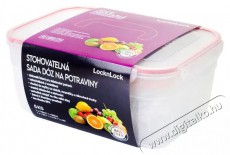 LocknLock 5 darabos k&eacute;szlet, t&eacute;glalap Konyhai term&eacute;kek - Ed&eacute;ny - &Eacute;telt&aacute;rol&oacute; - 529722