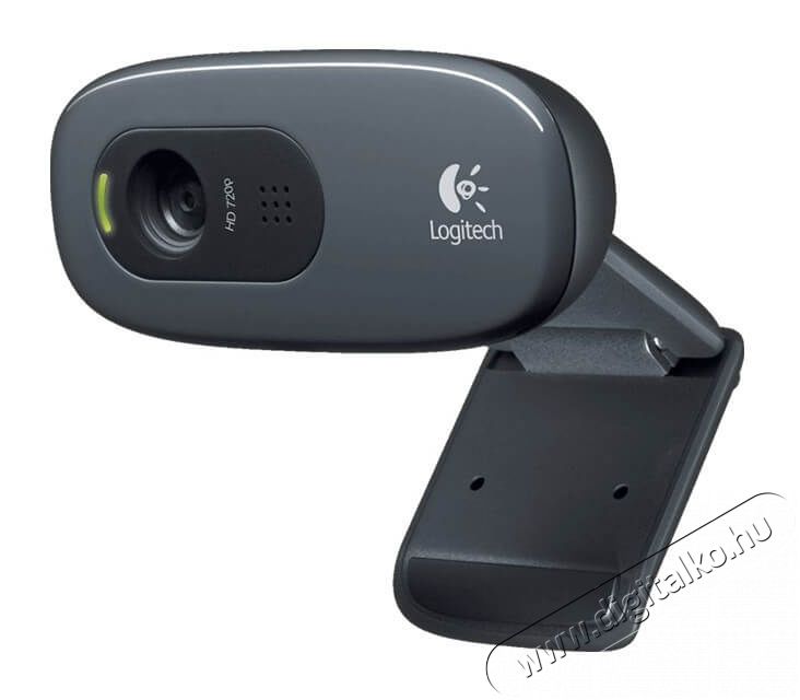 Logitech C270 720p fekete mikrofonos webkamera Iroda &eacute;s sz&aacute;m&iacute;t&aacute;stechnika - Webkamera - 339603