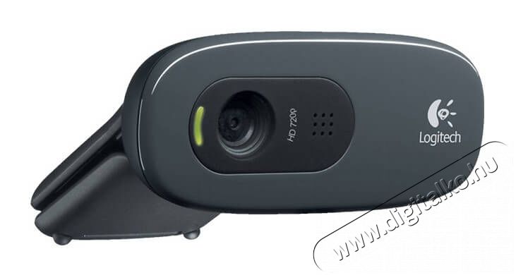 Logitech C270 720p fekete mikrofonos webkamera Iroda &eacute;s sz&aacute;m&iacute;t&aacute;stechnika - Webkamera - 339603
