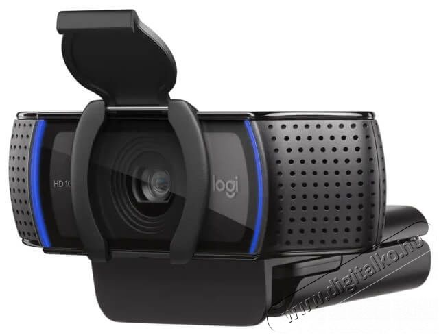 Logitech C920S Pro 1080p mikrofonos fekete webkamera Iroda &eacute;s sz&aacute;m&iacute;t&aacute;stechnika - Webkamera - 367927