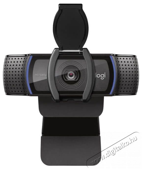 Logitech C920S Pro 1080p mikrofonos fekete webkamera Iroda &eacute;s sz&aacute;m&iacute;t&aacute;stechnika - Webkamera - 367927