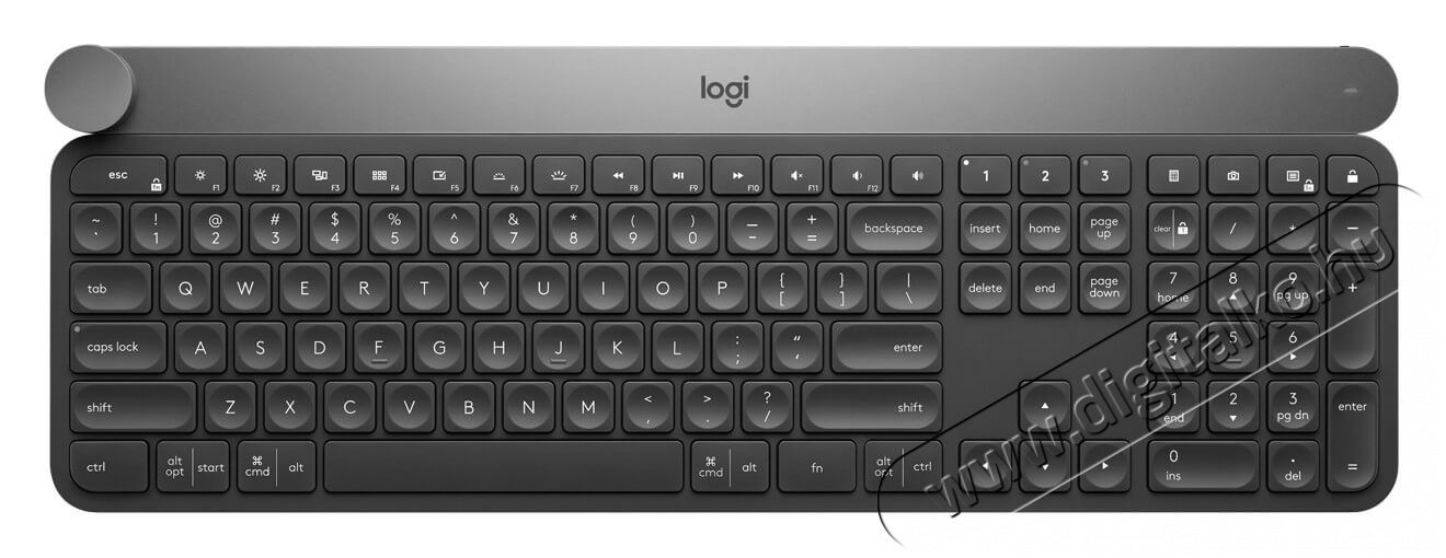 Logitech Craft Advanced US billentyűzet Tv kieg&eacute;sz&iacute;tők - T&aacute;vvez&eacute;rlő - Wireless billentyűzet - 339605