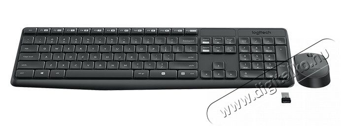Logitech MK235 vezet&eacute;k n&eacute;lk&uuml;li billentyűzet HU + eg&eacute;r (920-007935) Iroda &eacute;s sz&aacute;m&iacute;t&aacute;stechnika - Billentyűzet / billentyűzet szett - Vezet&eacute;k n&eacute;lk&uuml;li - 321820