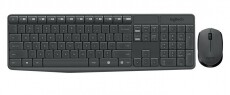 Logitech MK235 vezeték nélküli billentyűzet HU + egér (920-007935) Iroda és számítástechnika - Billentyűzet / billentyűzet szett - Vezeték nélküli - 321820