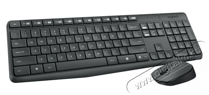 Logitech MK235 vezet&eacute;k n&eacute;lk&uuml;li billentyűzet HU + eg&eacute;r (920-007935) Iroda &eacute;s sz&aacute;m&iacute;t&aacute;stechnika - Billentyűzet / billentyűzet szett - Vezet&eacute;k n&eacute;lk&uuml;li - 321820