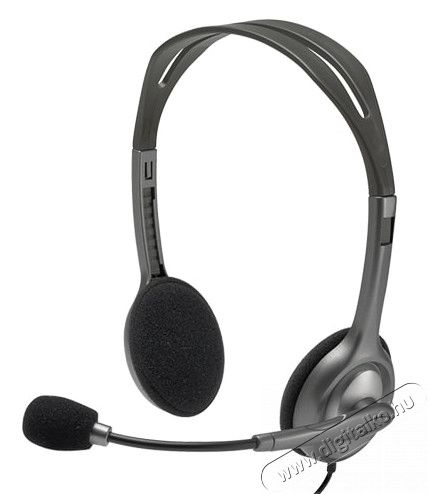Logitech H111 mikrofonos fejhallgat&oacute; (981-000593) Audio-Video / Hifi / Multim&eacute;dia - F&uuml;l &eacute;s Fejhallgat&oacute;k - Fejhallgat&oacute; mikrofonnal / headset - 321778