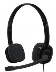 Logitech H151 mikrofonos fejhallgató (981-000589) Audio-Video / Hifi / Multimédia - Fül és Fejhallgatók - Fejhallgató mikrofonnal / headset - 321779