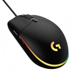 Logitech G102 Lightsync gamer egér - fekete Iroda és számítástechnika - Egér - Vezetékes egér - 367942