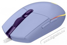 Logitech G203 Lightsync gamer egér - lila Iroda és számítástechnika - Egér - Vezetékes egér - 379638