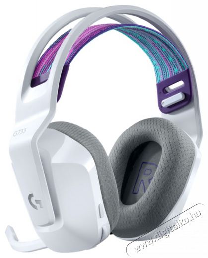 Logitech G733 Lightspeed Wireless RGB feh&eacute;r gamer headset Audio-Video / Hifi / Multim&eacute;dia - F&uuml;l &eacute;s Fejhallgat&oacute;k - Fejhallgat&oacute; mikrofonnal / headset - 384798