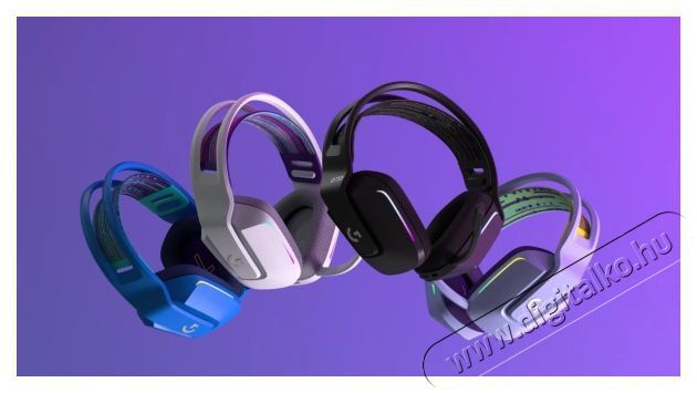 Logitech G733 Lightspeed Wireless RGB feh&eacute;r gamer headset Audio-Video / Hifi / Multim&eacute;dia - F&uuml;l &eacute;s Fejhallgat&oacute;k - Fejhallgat&oacute; mikrofonnal / headset - 384798