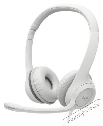 Logitech 981-001286 H390 USB-s feh&eacute;r mikrofonos fejhallgat&oacute; Audio-Video / Hifi / Multim&eacute;dia - F&uuml;l &eacute;s Fejhallgat&oacute;k - Fejhallgat&oacute; mikrofonnal / headset - 465042