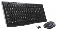 Logitech MK270 UK fekete vezeték nélküli billentyűzet + egér Iroda és számítástechnika - Billentyűzet / billentyűzet szett - Vezeték nélküli - 478583