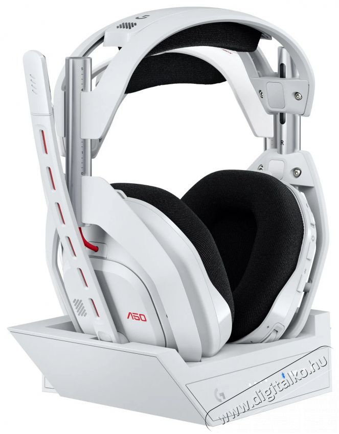 Logitech G A50 LIGHTSPEED, feh&eacute;r Audio-Video / Hifi / Multim&eacute;dia - F&uuml;l &eacute;s Fejhallgat&oacute;k - Fejhallgat&oacute; - 510109