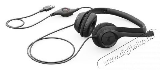 Logitech H390 USB Headset, fekete Audio-Video / Hifi / Multim&eacute;dia - F&uuml;l &eacute;s Fejhallgat&oacute;k - Fejhallgat&oacute; - 510106