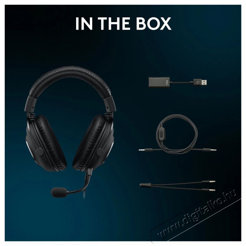 Logitech G PRO X SE Wired Gaming Headset, fekete Audio-Video / Hifi / Multim&eacute;dia - F&uuml;l &eacute;s Fejhallgat&oacute;k - Fejhallgat&oacute; mikrofonnal / headset - 518898