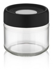 Luxplastic IRIS C-00113 Ring &uuml;veg t&aacute;rol&oacute; 300ml, fekete, elf&aacute;ntcsont vagy sz&uuml;rke sz&iacute;nű H&aacute;ztart&aacute;s / Otthon / K&uuml;lt&eacute;r - Lak&aacute;sfelszerel&eacute;s - T&aacute;rol&oacute; - 507225