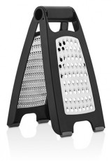 Luxplastic IRIS L-00738 Twin kétoldalú reszelő, ecru vagy fekete színű Konyhai termékek - Konyhai eszköz - Szeletelő / reszelő / kinyomó - 513887