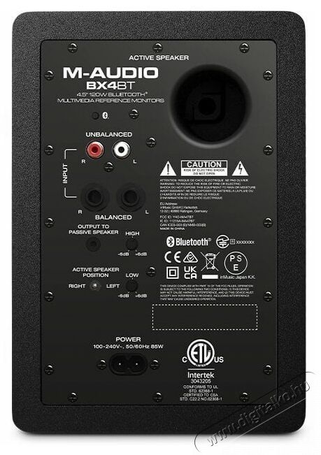 M-Audio BX4, 1 p&aacute;r Audio-Video / Hifi / Multim&eacute;dia - Hangfal - Hangfalszett - &Aacute;ll&oacute; / front hangfal - 522433