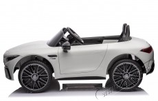 Mappy Mercedes SL63 AMG elektromos aut&oacute;, EVA kerekekkel, bőr&uuml;l&eacute;ssel, feh&eacute;r H&aacute;ztart&aacute;s / Otthon / K&uuml;lt&eacute;r - J&aacute;t&eacute;k / Sport - T&aacute;vir&aacute;ny&iacute;t&oacute;s aut&oacute; - 537116