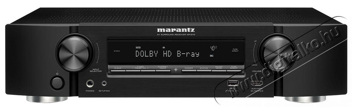 Marantz NR1510 h&aacute;zimozi erős&iacute;tő - fekete Audio-Video / Hifi / Multim&eacute;dia - H&aacute;zimozi - H&aacute;zimozi erős&iacute;tő - 353104