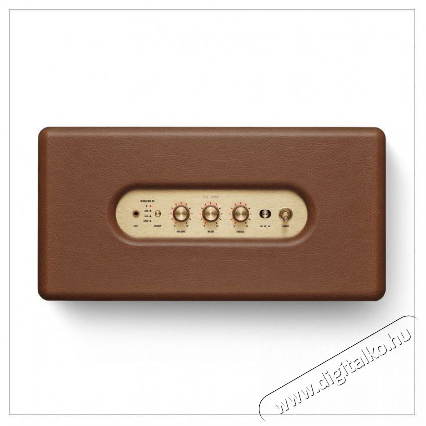 Marshall Woburn III Brown Audio-Video / Hifi / Multim&eacute;dia - Hordozhat&oacute;, vezet&eacute;k n&eacute;lk&uuml;li / bluetooth hangsug&aacute;rz&oacute; - Hordozhat&oacute;, vezet&eacute;k n&eacute;lk&uuml;li / bluetooth hangsug&aacute;rz&oacute; - 521533