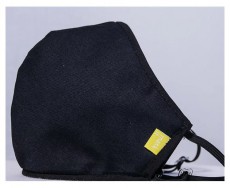 MASK IT . mosható textil fekete női szájmaszk - Szépségápolás / Egészség - Egyéb szépség / egészség termék - 406451