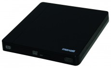 Maxell k&uuml;lső multi DVD &iacute;r&oacute;, fekete slim kivitelben, USB 2.0 csatlk. Fot&oacute;-Vide&oacute; kieg&eacute;sz&iacute;tők - Egy&eacute;b fot&oacute;-vide&oacute; kieg&eacute;sz&iacute;tő - K&uuml;lső DVD &iacute;r&oacute; - 270516