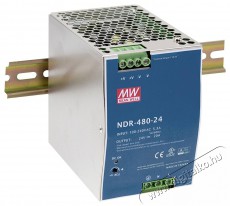 MEAN WELL NDR-480-48 48V 10A 480W DIN s&iacute;nre szerelhető t&aacute;pegys&eacute;g H&aacute;ztart&aacute;s / Otthon / K&uuml;lt&eacute;r - Szersz&aacute;m - Egy&eacute;b szersz&aacute;m - 450189