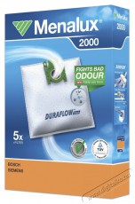 Menalux 2000 5 db szintetikus porzsák+1 mikroszűrő Háztartás / Otthon / Kültér - Porszívó / takarítógép - Porzsák / portartály - 384632