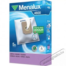 Menalux 4600 5 db szintetikus porzs&aacute;k+1 mikroszűrő H&aacute;ztart&aacute;s / Otthon / K&uuml;lt&eacute;r - Porsz&iacute;v&oacute; / takar&iacute;t&oacute;g&eacute;p - Porzs&aacute;k / portart&aacute;ly - 384634
