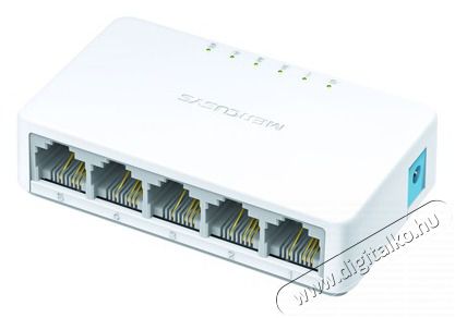 Mercusys MS105 5 port 10/100Mbps nem menedzselhető asztali Switch Iroda &eacute;s sz&aacute;m&iacute;t&aacute;stechnika - H&aacute;l&oacute;zat - Switch - 396501