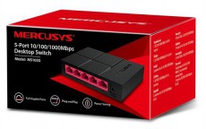Mercusys MS105G 5port 10/100/1000Mbps nem menedzselhető asztali Switch Iroda &eacute;s sz&aacute;m&iacute;t&aacute;stechnika - H&aacute;l&oacute;zat - Switch - 396507
