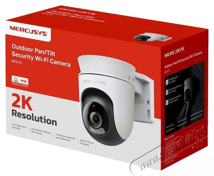 Mercusys MC510 vezet&eacute;k n&eacute;lk&uuml;li t&eacute;rfigyelő kamera H&aacute;ztart&aacute;s / Otthon / K&uuml;lt&eacute;r - Biztons&aacute;gtechnika - Biztons&aacute;gi kamera - 531346