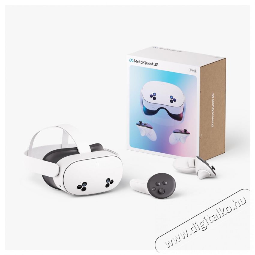 META Meta Quest 3S 256GB Mobil / Kommunik&aacute;ci&oacute; / Smart - VR virtu&aacute;lis szem&uuml;veg - 521624