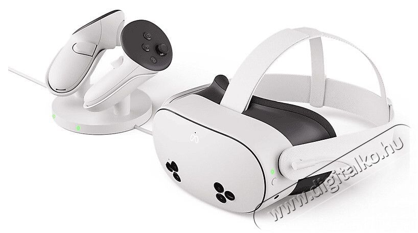 META Quest Compact Charging Dock for Quest 3/3S Headsets &Uacute;jdons&aacute;gok - &Uacute;j term&eacute;kek - 521621