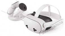 META Quest Compact Charging Dock for Quest 3/3S Headsets - &Uacute;jdons&aacute;gok - &Uacute;j term&eacute;kek - 521621
