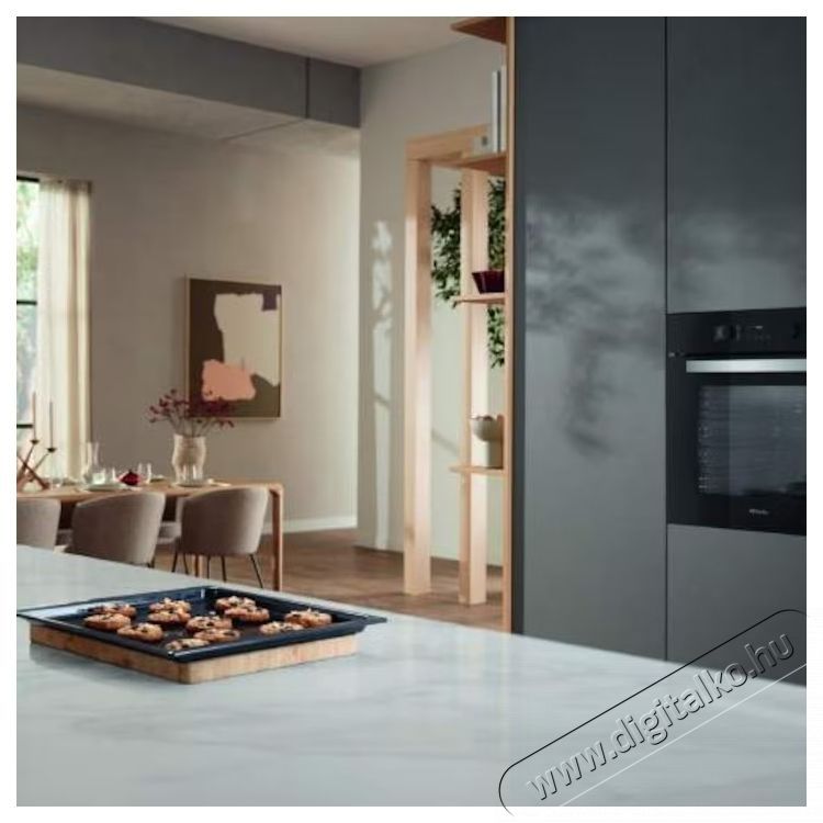 Miele H 2467 BP ED-LOOK Be&eacute;p&iacute;thető elektromos s&uuml;tő, 76 literes, automatikus pirolitikus &ouml;ntiszt&iacute;t&aacute;s, EasyControl Plus, WiFi Miele@home, grill, A+ energiaoszt&aacute;ly, Fekete Konyhai term&eacute;kek - S&uuml;tő-főzőlap, tűzhely (be&eacute;p&iacute;thető) - Elektromos főzőlap (be&eacute;p&iacute;thető) - 537927