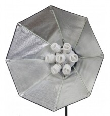 Mikrosat SLH-7 kompakt f&eacute;nycs&ouml;ves l&aacute;mpa octoboxal Fot&oacute;-Vide&oacute; kieg&eacute;sz&iacute;tők - L&aacute;mpa - Energiatakar&eacute;kos l&aacute;mpa - 270804