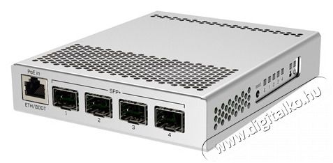 MikroTik CRS305-1G-4S+IN L5 1xGbE LAN, 4x SFP+ Cloud Router Switch Iroda &eacute;s sz&aacute;m&iacute;t&aacute;stechnika - H&aacute;l&oacute;zat - Switch - 387218