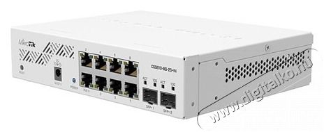 MikroTik CSS610-8G-2S+IN 8xGbE LAN 2xSFP+ port Cloud Smart Switch Iroda &eacute;s sz&aacute;m&iacute;t&aacute;stechnika - H&aacute;l&oacute;zat - Switch - 429067