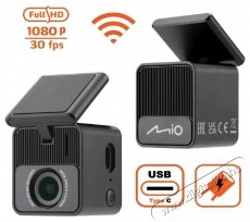 MIO MiVue J20 FHD menetr&ouml;gz&iacute;tő kamera - F&eacute;nyk&eacute;pezőg&eacute;p / kamera - Aut&oacute;s fed&eacute;lzeti kamera - 516062