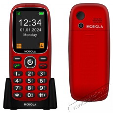 Mobiola MB3120i piros - Mobil / Kommunik&aacute;ci&oacute; / Smart - Klasszikus / Mobiltelefon időseknek - 527495