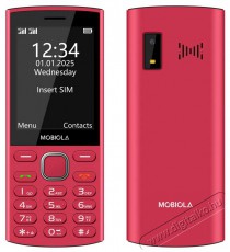 Mobiola MB4280 4G piros - Mobil / Kommunik&aacute;ci&oacute; / Smart - Klasszikus / Mobiltelefon időseknek - 527499