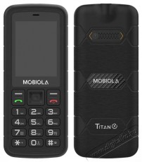 Mobiola MB500 TitanX 4G fekete - Mobil / Kommunik&aacute;ci&oacute; / Smart - Klasszikus / Mobiltelefon időseknek - 527502