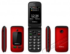 Mobiola MB610 piros Mobil / Kommunik&aacute;ci&oacute; / Smart - Klasszikus / Mobiltelefon időseknek - 527504