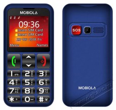 Mobiola MB700 k&eacute;k - Mobil / Kommunik&aacute;ci&oacute; / Smart - Klasszikus / Mobiltelefon időseknek - 527507