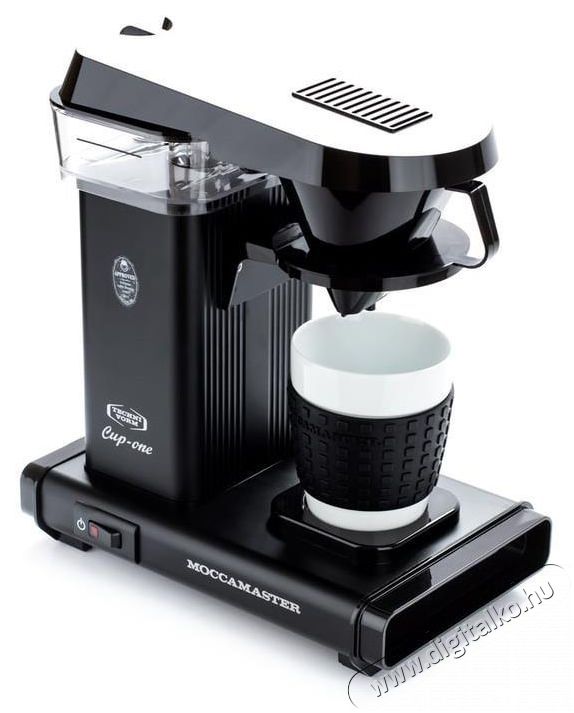 Moccamaster Cup-one Matt Black Konyhai term&eacute;kek - K&aacute;v&eacute;főző / k&aacute;v&eacute;&ouml;rlő / kieg&eacute;sz&iacute;tő - Filteres k&aacute;v&eacute;főző - 512735