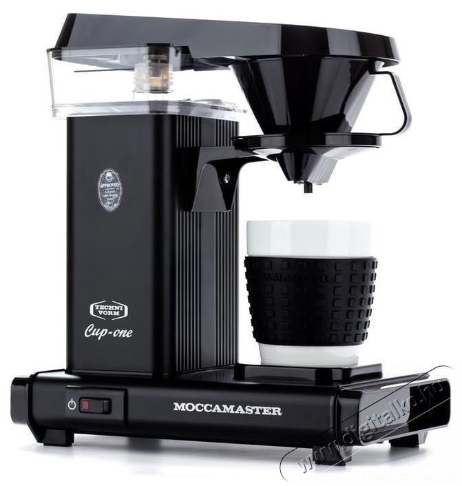 Moccamaster Cup-one Matt Black Konyhai term&eacute;kek - K&aacute;v&eacute;főző / k&aacute;v&eacute;&ouml;rlő / kieg&eacute;sz&iacute;tő - Filteres k&aacute;v&eacute;főző - 512735